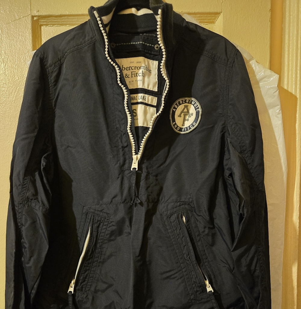 Abercrombie & Fitch Dark Blue Utility Jacket